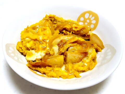 簡単☆節約 ちくわの卵とじ